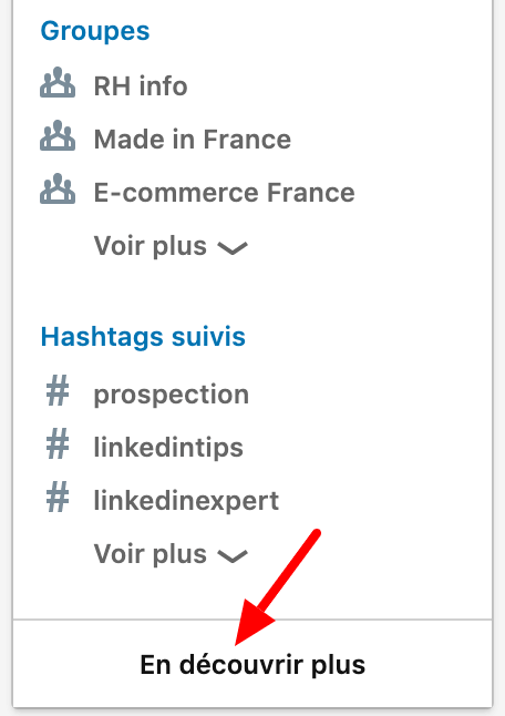Hashtags Sur Le Profil Linkedin